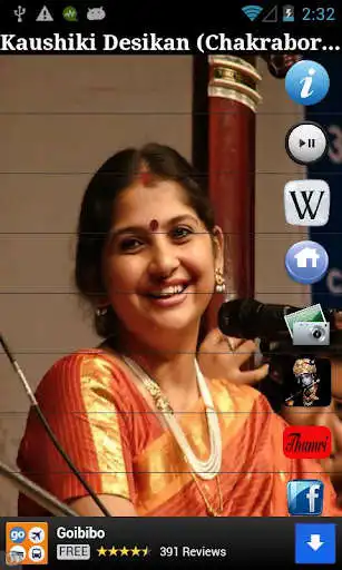 Play Kaushiki Chakraborty Fan App
