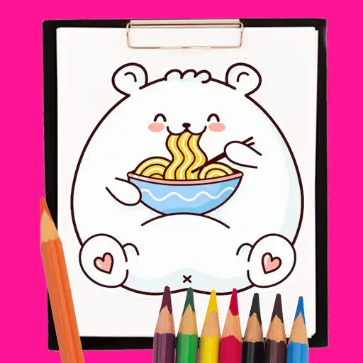 Play Kawaii Cartoon Coloring Book APK