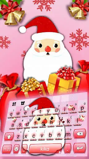 Play Kawaii Christmas Keyboard Theme  and enjoy Kawaii Christmas Keyboard Theme with UptoPlay