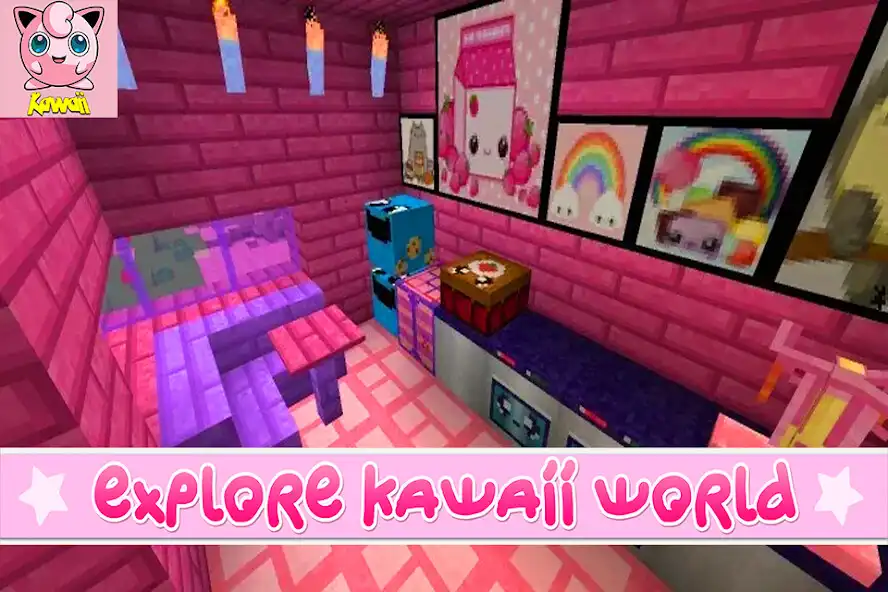 Play KawaiiCraft 2022 as an online game KawaiiCraft 2022 with UptoPlay