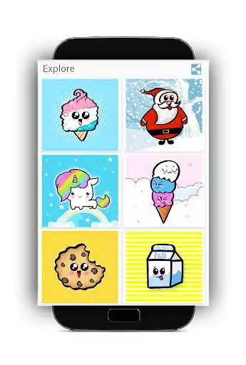 Kawaii Drawing Easy : How to Draw Step By Step online game with UptoPlay