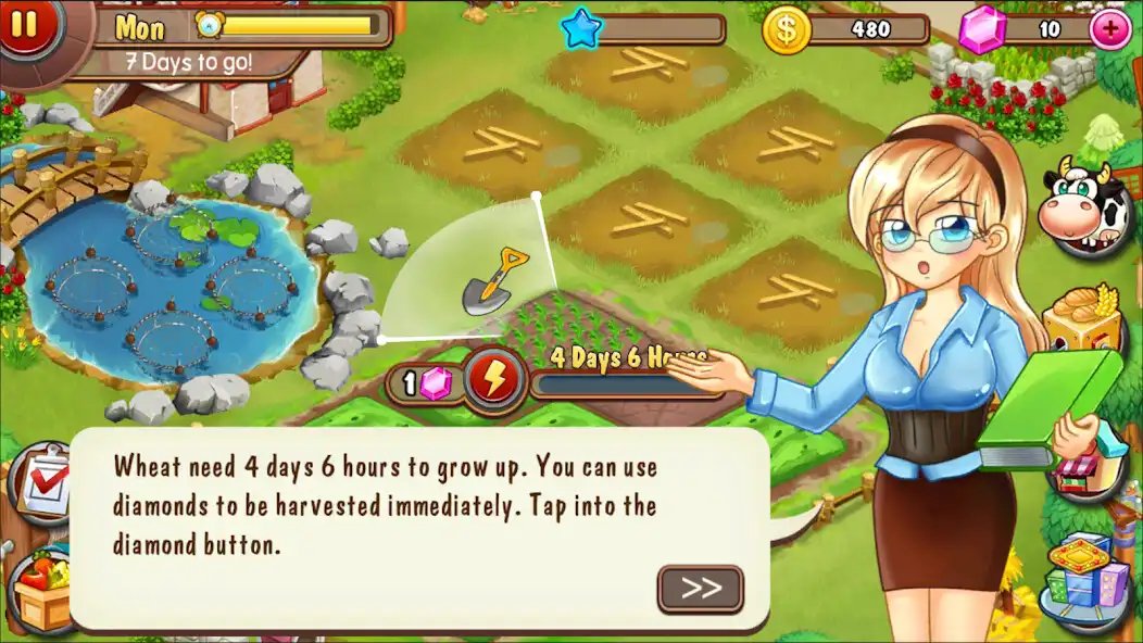 Play Kawaii Farm Business as an online game Kawaii Farm Business with UptoPlay