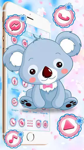 Play Kawaii Koala Themes HD Wallpapers 3D icons as an online game Kawaii Koala Themes HD Wallpapers 3D icons with UptoPlay