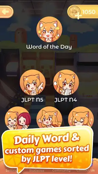 Play kawaiiKotoba - Japanese Puzzle as an online game kawaiiKotoba - Japanese Puzzle with UptoPlay