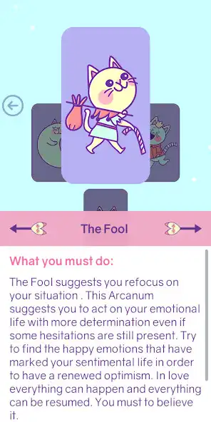 Play Kawaii Love Tarot as an online game Kawaii Love Tarot with UptoPlay