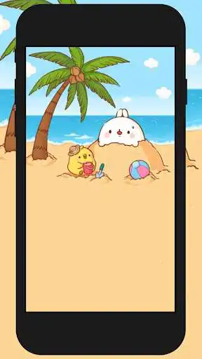 Play Kawaii Rabbit Wallpaper  and enjoy Kawaii Rabbit Wallpaper with UptoPlay