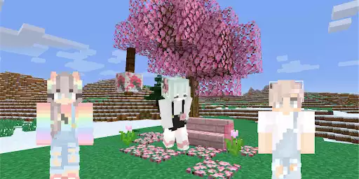 Play Kawaii Skins For Minecraft  and enjoy Kawaii Skins For Minecraft with UptoPlay