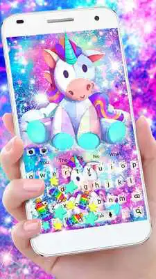 Play Kawaii Unicorn Gravity Keyboard