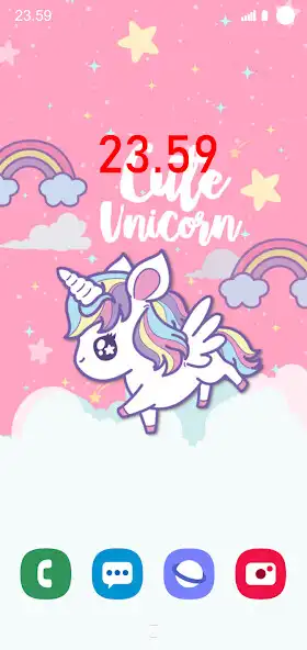 Play Kawaii Unicorn Wallpaper HD 4K  and enjoy Kawaii Unicorn Wallpaper HD 4K with UptoPlay