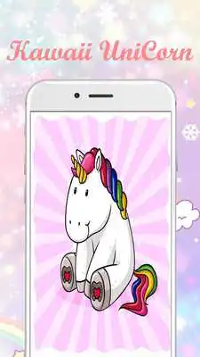 Play Kawaii Unicorn wallpapers and unicorn pictures