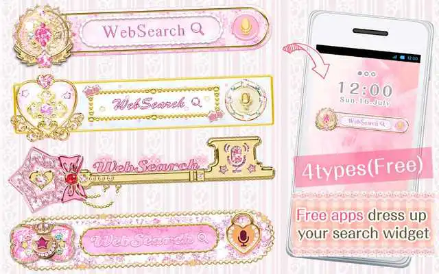 Play Kawaii Widget pink prism Play Kawaii Widget pink prism