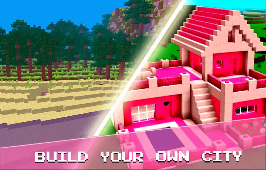 Play Kawaii World Build Craft City  and enjoy Kawaii World Build Craft City with UptoPlay