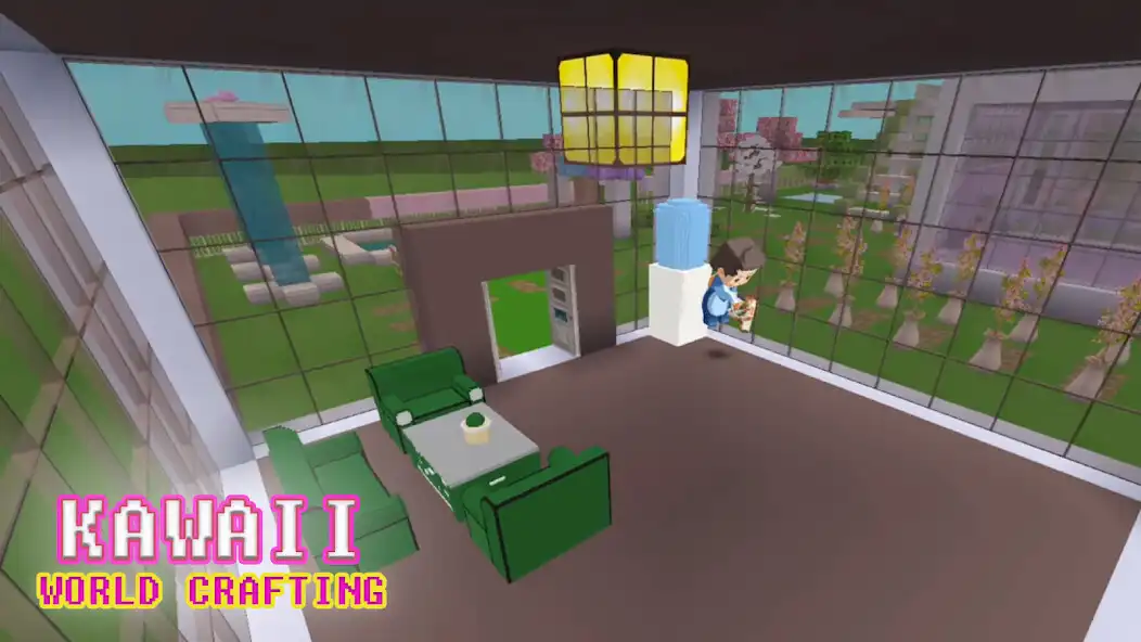 Play Kawaiiworld Crafting 3D as an online game Kawaiiworld Crafting 3D with UptoPlay
