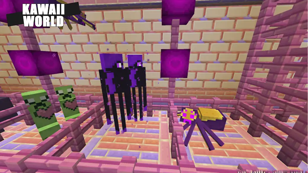 Play Kawaii World for Minecraft PE  and enjoy Kawaii World for Minecraft PE with UptoPlay