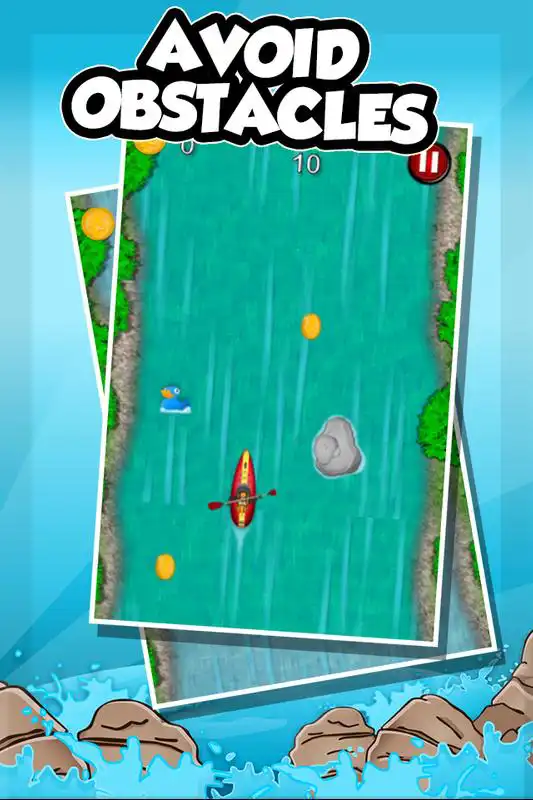 Play Kayak Mania - Whitewater Rush