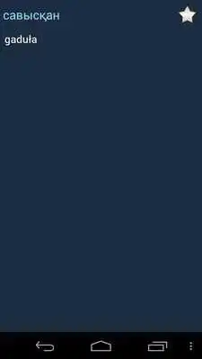 Play Kazakh Polish Dictionary