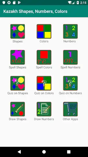 Play Kazakh Shapes, Numbers and Color  and enjoy Kazakh Shapes, Numbers and Color with UptoPlay