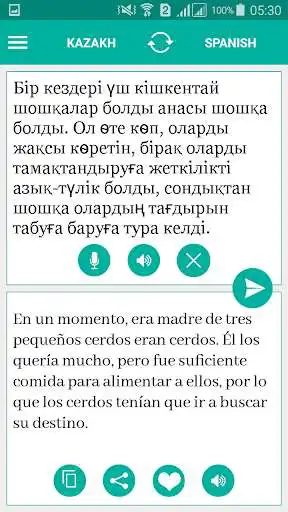 Play Kazakh Spanish Translator as an online game Kazakh Spanish Translator with UptoPlay