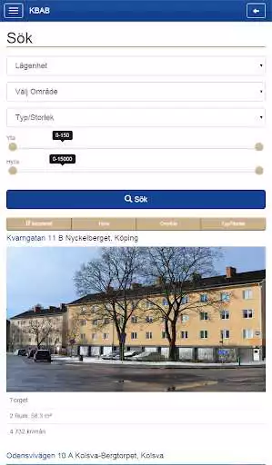 Play KBAB Bostadsapp as an online game KBAB Bostadsapp with UptoPlay