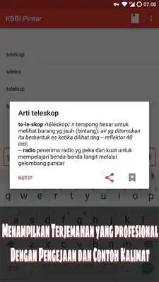 Play KBBI Pintar - Buat Kutipan