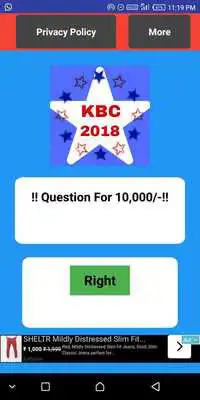 Play KBC Answers 2018 (New) Play KBC Answers 2018 (New)