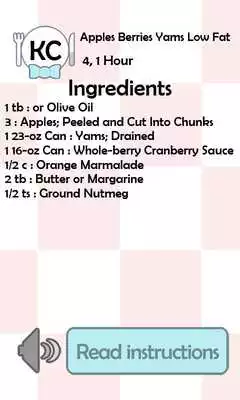 Play KC Apples Berries Yams Low Fat