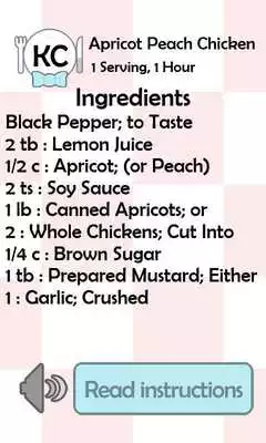 Play KC Apricot Peach Chicken