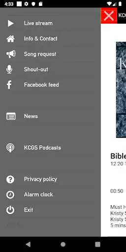 Play KCGS RADIO as an online game KCGS RADIO with UptoPlay