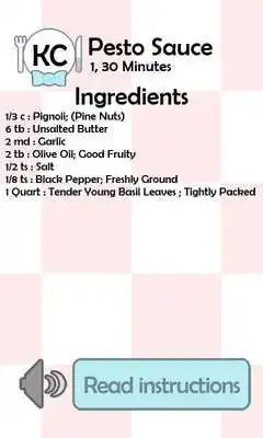 Play KC Pesto Sauce