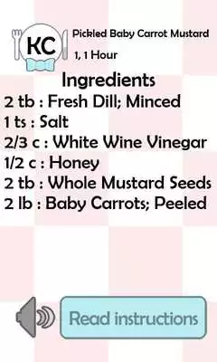 Play KC Pickled Baby Carrot Mustard