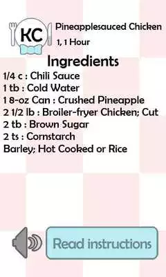 Play KC Pineapplesauced Chicken