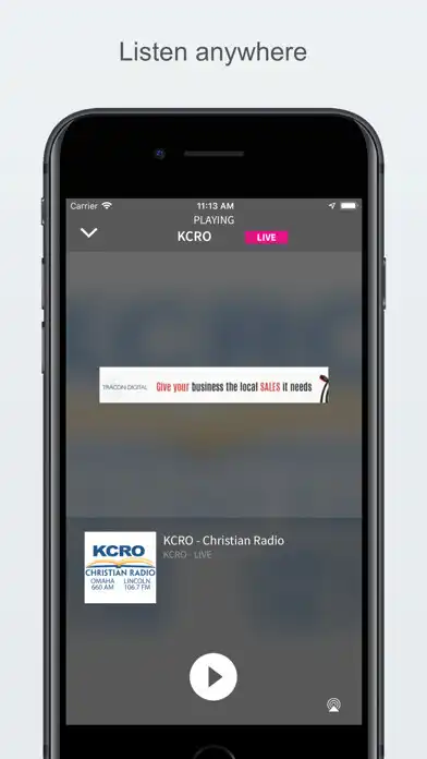 Play KCRO - Christian Radio as an online game KCRO - Christian Radio with UptoPlay