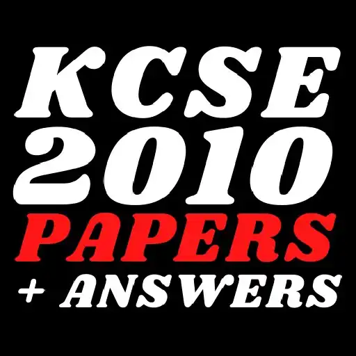 Play Kcse 2010: past papers. APK