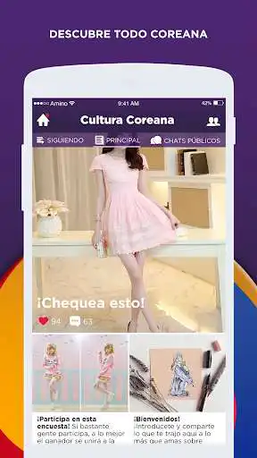 Play APK K-Cultura Amino para Corea  and enjoy K-Cultura Amino para Corea with UptoPlay com.narvii.amino.x152563289