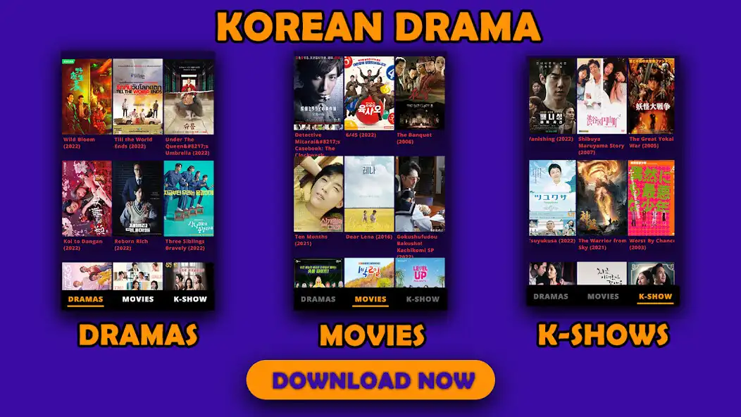Play KDrama - Korean Drama movies  and enjoy KDrama - Korean Drama movies with UptoPlay