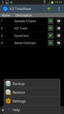 Play KDTools Timesheet