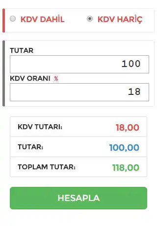 Play KDV Hesapla as an online game KDV Hesapla with UptoPlay