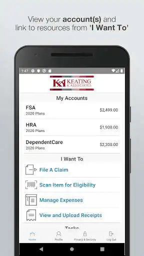 Play Keating  Associates, Inc. TPA  and enjoy Keating  Associates, Inc. TPA with UptoPlay