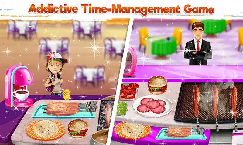 Play Kebab Maker World Cooking Game as an online game Kebab Maker World Cooking Game with UptoPlay