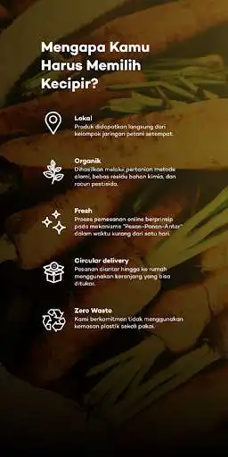 Play Kecipir - Shopping Local, Organic  Fresh Foods as an online game Kecipir - Shopping Local, Organic  Fresh Foods with UptoPlay