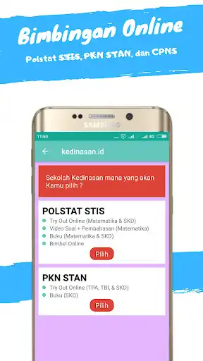 Play kedinasan.id (Polstat STIS, PKN STAN, IPDN  CPNS) as an online game kedinasan.id (Polstat STIS, PKN STAN, IPDN  CPNS) with UptoPlay