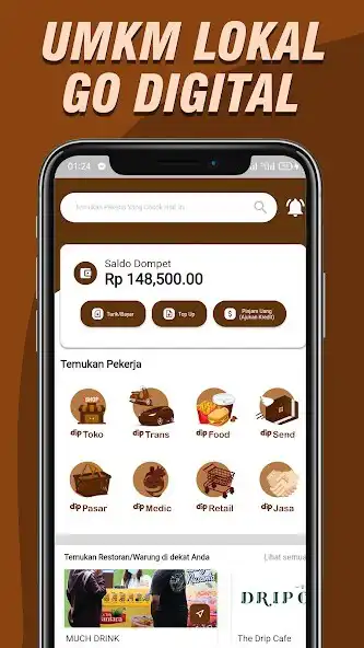 Play KEDIP - UMKM Lokal Go Digital  and enjoy KEDIP - UMKM Lokal Go Digital with UptoPlay