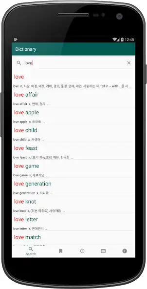 Play KEEDict - Korean - English dictionary as an online game KEEDict - Korean - English dictionary with UptoPlay