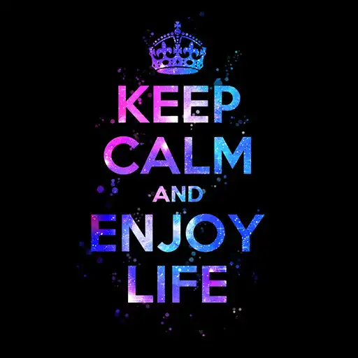 Run free android online Keep Calm and Enjoy Life Theme APK