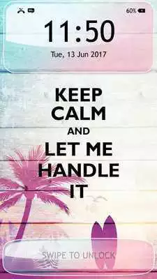Play Keep Calm Lock Screen