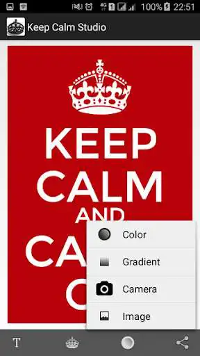 Play Keep Calm Studio Generator as an online game Keep Calm Studio Generator with UptoPlay