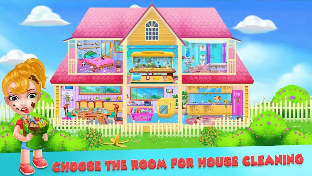 Play Keep Your House Clean Game as an online game Keep Your House Clean Game with UptoPlay