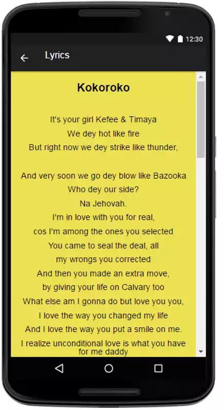 Play Kefee MusicLyrics