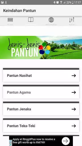 Play Keindahan Pantun Melayu as an online game Keindahan Pantun Melayu with UptoPlay