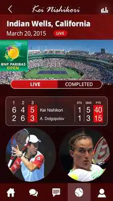 Play Kei Nishikori Play Kei Nishikori